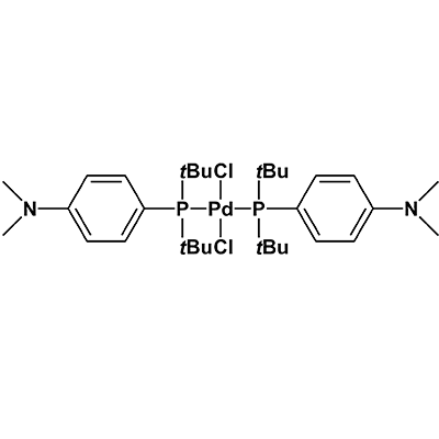 Bis(di-tert-butyl(4-dimethylaminophenyl)phosphine)dichloropalladium(II)(Pd-132)
