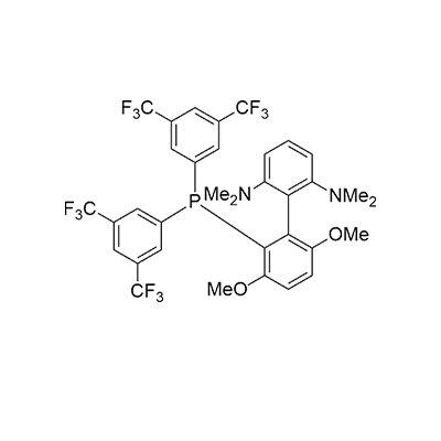 2-[Bis(3,5-trifluoromethylphenylphosphino)-3,6-dimethoxy]- 2′,6′-dimethylamino-1,1′-biphenyl