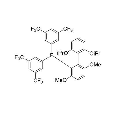 Bis[3,5-bis(trifluoromethyl)phenyl][3,6-dimethoxy-2′,6′-bis(1-methylethoxy)[1,1′-biphenyl]-2-yl]phosphine
