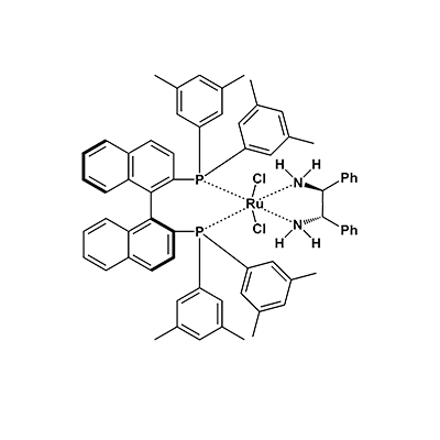 Dichloro{(S)-(-)-2,2′-bis[di(3,5-xylyl)phosphino]-1,1′-binaphthyl}[(1S,2S)-(-)-1,2-diphenylethylenediamine]ruthenium(II)