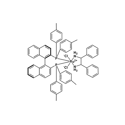 DICHLORO{(R)-2,2′-BIS[DI(4-METHYLPHENYL)PHOSPHINO]-1,1′-BINAPHTHYL}[(1R,2R)-1,2- DIPHENYLETHYLENEDIAMINE]RUTHENIUM(II)