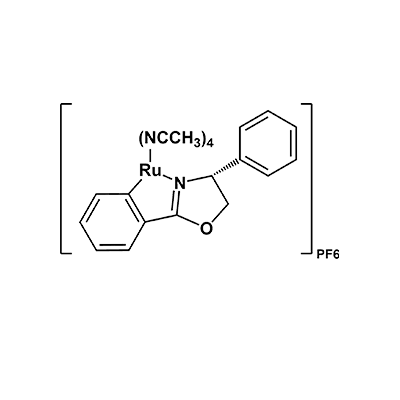 Ruthenium-tetrakis(acetonitrile)[2-[(4R)-4,5-dihydro-4-phenyl-2-oxazolyl-κN3]phenyl-κC]-hexafluorophosphate